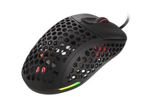 Mysz dla graczy Genesis Xenon 800 lekka 16000 DPI PMW3389 RGB Czarna gamingowa Mysz dla graczy Genesis Xenon 800 lekka 16000 DPI PMW3389 RGB Czarna gamingowa