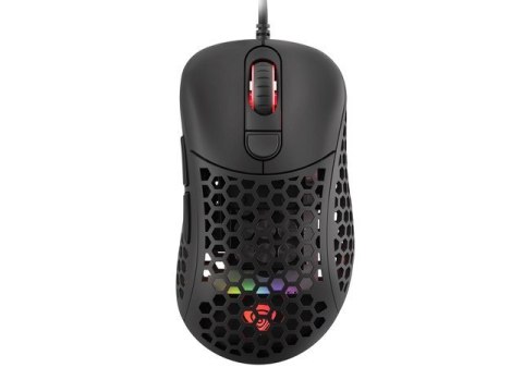 Mysz dla graczy Genesis Xenon 800 lekka 16000 DPI PMW3389 RGB Czarna gamingowa Mysz dla graczy Genesis Xenon 800 lekka 16000 DPI PMW3389 RGB Czarna gamingowa