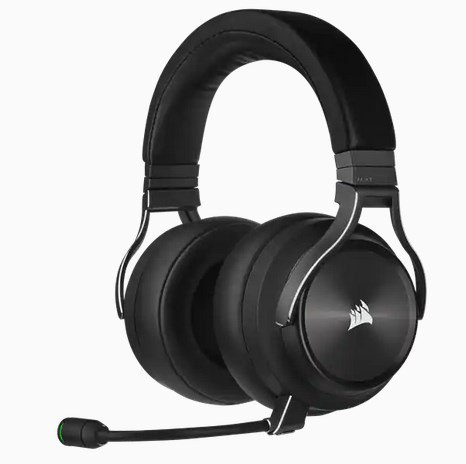 Corsair VIRTUOSO RGB Wireless XT Zestaw słuchawkowy Przewodowy i Bezprzewodowy Opaska na głowę Bluetooth Czarny Corsair VIRTUOSO RGB Wireless XT Zestaw słuchawkowy Przewodowy i Bezprzewodowy Opaska na głowę Bluetooth Czarny