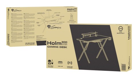 GENESIS BIURKO GAMINGOWE HOLM 300 RGB GENESIS BIURKO GAMINGOWE HOLM 300 RGB