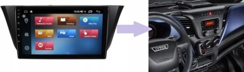 RADIO NAWIGACJA GPS IVECO DAILY 2014+ ANDROID