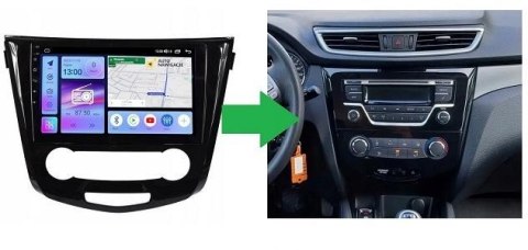 RADIO NAWIGACJA GPS NISSAN QASHQAI 2, X-TRAIL 2014+ ANDROID