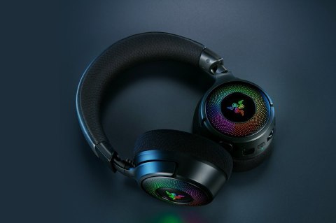 Razer Kraken V4 Zestaw słuchawkowy Bezprzewodowy Opaska na głowę Gaming USB Typu-A Bluetooth Czarny Razer Kraken V4 Zestaw słuchawkowy Bezprzewodowy Opaska na głowę Gaming USB Typu-A Bluetooth Czarny