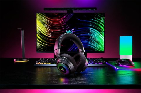 Razer Kraken V4 Zestaw słuchawkowy Bezprzewodowy Opaska na głowę Gaming USB Typu-A Bluetooth Czarny Razer Kraken V4 Zestaw słuchawkowy Bezprzewodowy Opaska na głowę Gaming USB Typu-A Bluetooth Czarny