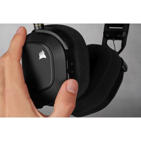 Słuchawki Corsair HS80 RGB Wireless Carbon Słuchawki Corsair HS80 RGB Wireless Carbon