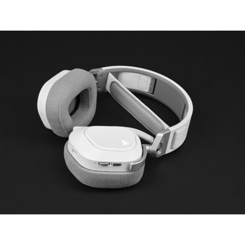 Słuchawki Corsair HS80 RGB Wireless White Słuchawki Corsair HS80 RGB Wireless White