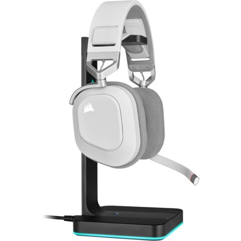 Słuchawki Corsair HS80 RGB Wireless White Słuchawki Corsair HS80 RGB Wireless White