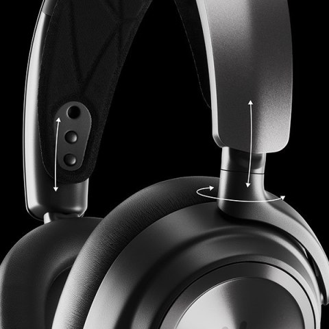 Steelseries Arctis Nova Pro Wireless Zestaw słuchawkowy Bezprzewodowy Opaska na głowę Gaming Bluetooth Czarny Steelseries Arctis Nova Pro Wireless Zestaw słuchawkowy Bezprzewodowy Opaska na głowę Gaming Bluetooth Czarny