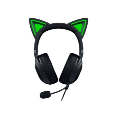 Zestaw słuchawkowy Razer Kraken Kitty V2 Mikrofon przewodowy nauszny z redukcją szumów Zestaw słuchawkowy Razer Kraken Kitty V2 Mikrofon przewodowy nauszny z redukcją szumów