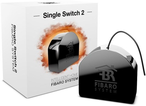 Fibaro FIBEFGS-213 przekaźnik zasilający Czarny Fibaro FIBEFGS-213 przekaźnik zasilający Czarny