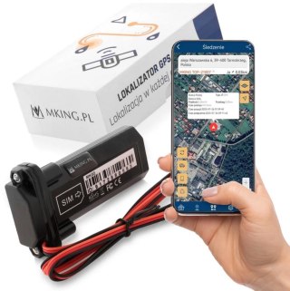 Lokalizator GPS Mking MK02 do śledzenia pojazdów i łodzi