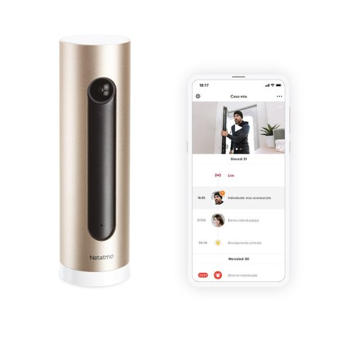 Netatmo Welcome Kamera bezpieczeństwa IP Wewnętrzna 1920 x 1080 px Biurko Netatmo Welcome Kamera bezpieczeństwa IP Wewnętrzna 1920 x 1080 px Biurko
