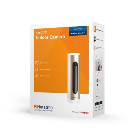 Netatmo Welcome Kamera bezpieczeństwa IP Wewnętrzna 1920 x 1080 px Biurko Netatmo Welcome Kamera bezpieczeństwa IP Wewnętrzna 1920 x 1080 px Biurko