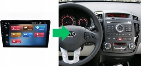 RADIO NAWIGACJA GPS KIA CEED I 2009-12 ANDROID