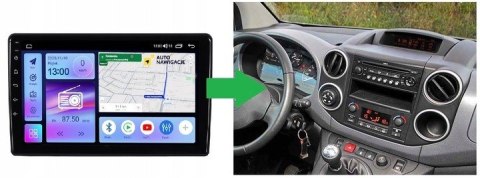 RADIO NAWIGACJA GPS PEUGEOT PARTNER II 2008-2018