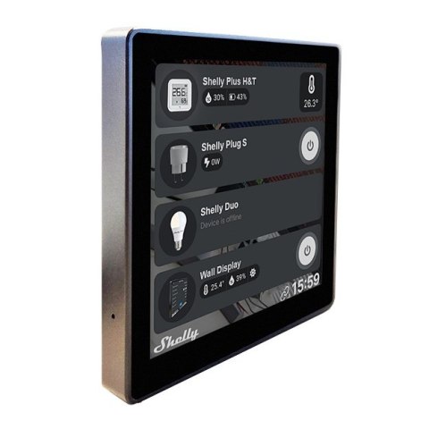 Shelly Wall Display Bezprzewodowy Czarny Shelly Wall Display Bezprzewodowy Czarny