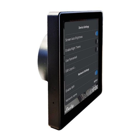 Shelly Wall Display Bezprzewodowy Czarny Shelly Wall Display Bezprzewodowy Czarny