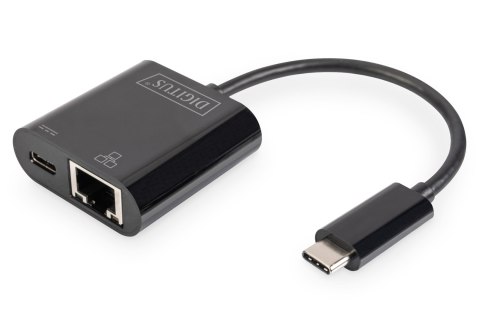 Digitus Adapter USB Type-C™ Gigabit Ethernet z obsługą Power Delivery Digitus Adapter USB Type-C™ Gigabit Ethernet z obsługą Power Delivery