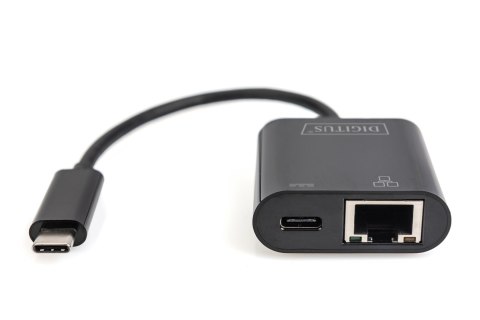 Digitus Adapter USB Type-C™ Gigabit Ethernet z obsługą Power Delivery Digitus Adapter USB Type-C™ Gigabit Ethernet z obsługą Power Delivery