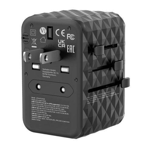 GAN III UNI.TR.CHARG UTA-05 65W/2XUSB-C QC 4+ /2 XUSB-A GAN III UNI.TR.CHARG UTA-05 65W/2XUSB-C QC 4+ /2 XUSB-A