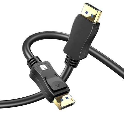 Kabel DisplayPort 5 m Czarny Techly ICOC DSP-A21-050 Kabel DisplayPort 5 m Czarny Techly ICOC DSP-A21-050