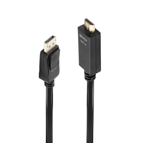 Lindy 36922 adapter kablowy 2 m DisplayPort HDMI Typu A (Standard) Czarny Lindy 36922 adapter kablowy 2 m DisplayPort HDMI Typu A (Standard) Czarny