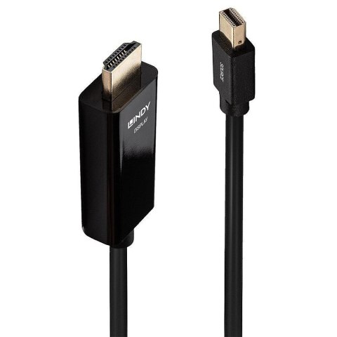 Lindy 36928 adapter kablowy 3 m Mini DisplayPort HDMI Typu A (Standard) Czarny Lindy 36928 adapter kablowy 3 m Mini DisplayPort HDMI Typu A (Standard) Czarny
