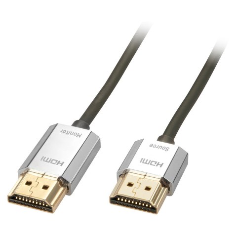 Lindy 41676 kabel HDMI 4,5 m HDMI Typu A (Standard) Czarny, Złoto, Srebrny Lindy 41676 kabel HDMI 4,5 m HDMI Typu A (Standard) Czarny, Złoto, Srebrny