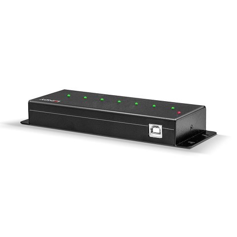 Lindy 42794 huby i koncentratory USB 2.0 Type-B 480 Mbit/s Czarny Lindy 42794 huby i koncentratory USB 2.0 Type-B 480 Mbit/s Czarny
