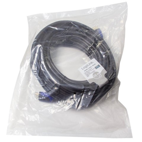 LogiLink CH0066 kabel HDMI 10 m HDMI Typu A (Standard) Czarny LogiLink CH0066 kabel HDMI 10 m HDMI Typu A (Standard) Czarny