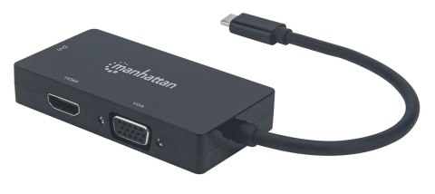 Manhattan 152983 zewnętrzna karta graficzna usb 3840 x 2160 px Czarny Manhattan 152983 zewnętrzna karta graficzna usb 3840 x 2160 px Czarny