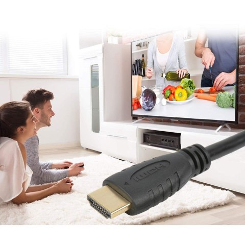 Techly ICOC HDMI2-4-090 kabel HDMI 9 m HDMI Typu A (Standard) Czarny Techly ICOC HDMI2-4-090 kabel HDMI 9 m HDMI Typu A (Standard) Czarny