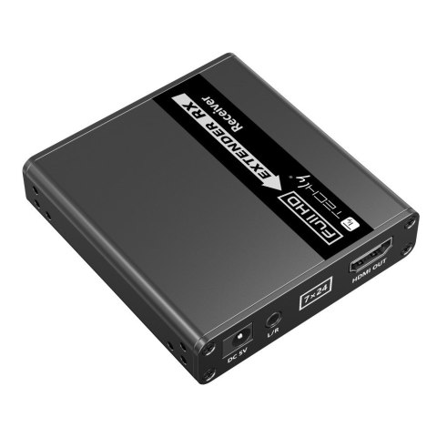 Techly IDATA EXT-E223 przedłużacz AV Nadajnik i odbiornik AV Czarny Techly IDATA EXT-E223 przedłużacz AV Nadajnik i odbiornik AV Czarny