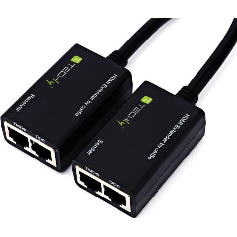 Techly IDATA EXT-E30D rozgałęziacz telewizyjny HDMI Techly IDATA EXT-E30D rozgałęziacz telewizyjny HDMI