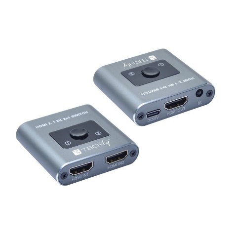 Techly IDATA HDMI-2128KT przełącznik wideo Techly IDATA HDMI-2128KT przełącznik wideo
