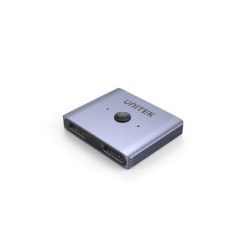 Unitek dwukierunkowy przełącznik sygnału DP 1.4 2 in 1 out 8K