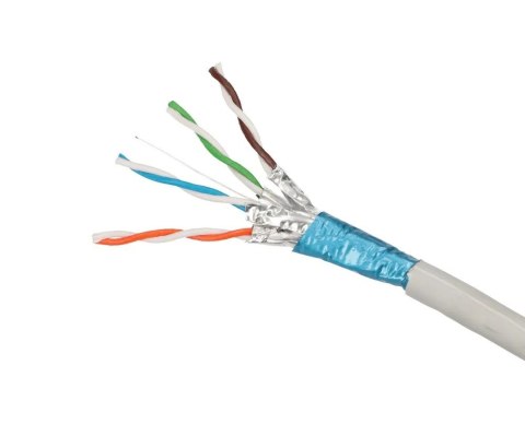 Extralink Kabel sieciowy skrętka CAT6A FTP (F/FTP) V2 Wewnętrzny 500M LSZH Extralink Kabel sieciowy skrętka CAT6A FTP (F/FTP) V2 Wewnętrzny 500M LSZH