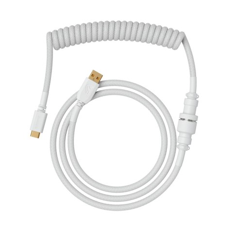 Glorious Gaming GLO-KB-ACC-CBL-COIL-GWHT kabel klawiatury/myszy Biały 1,4 m Glorious Gaming GLO-KB-ACC-CBL-COIL-GWHT kabel klawiatury/myszy Biały 1,4 m
