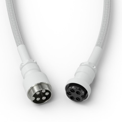 Glorious Gaming GLO-KB-ACC-CBL-COIL-GWHT kabel klawiatury/myszy Biały 1,4 m Glorious Gaming GLO-KB-ACC-CBL-COIL-GWHT kabel klawiatury/myszy Biały 1,4 m