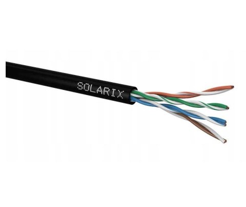 Kabel instalacyjny Solarix CAT5E UTP PE FC Kabel instalacyjny Solarix CAT5E UTP PE FC