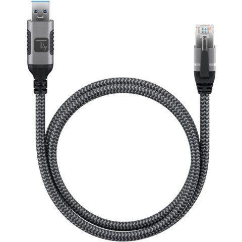 Kabel sieciowy USB-A na Gigabit Ethernet RJ45 1m Techly ICOC U3A-RJ45-010 Kabel sieciowy USB-A na Gigabit Ethernet RJ45 1m Techly ICOC U3A-RJ45-010