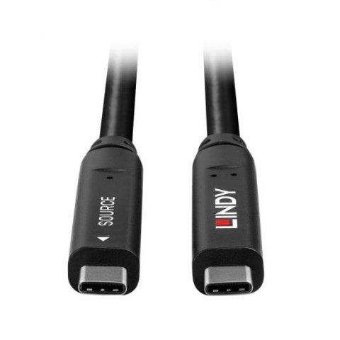Lindy 43333 kabel USB USB 3.2 Gen 1 (3.1 Gen 1) 10 m USB C Czarny Lindy 43333 kabel USB USB 3.2 Gen 1 (3.1 Gen 1) 10 m USB C Czarny