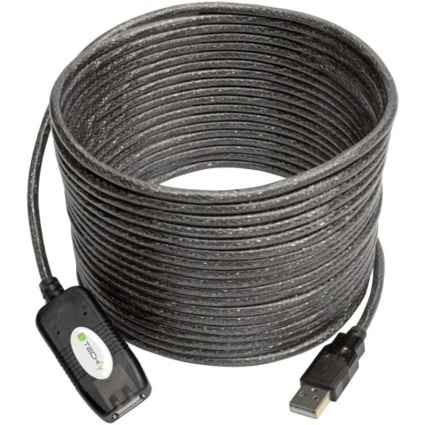 Techly IUSB-REP10TY kabel USB USB 2.0 10 m USB A Czarny Techly IUSB-REP10TY kabel USB USB 2.0 10 m USB A Czarny
