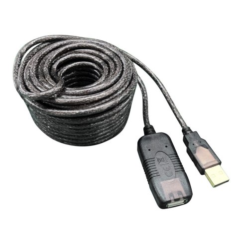 Techly IUSB-REP10TY kabel USB USB 2.0 10 m USB A Czarny Techly IUSB-REP10TY kabel USB USB 2.0 10 m USB A Czarny