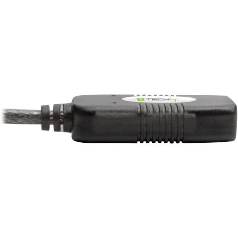 Techly IUSB-REP10TY kabel USB USB 2.0 10 m USB A Czarny Techly IUSB-REP10TY kabel USB USB 2.0 10 m USB A Czarny