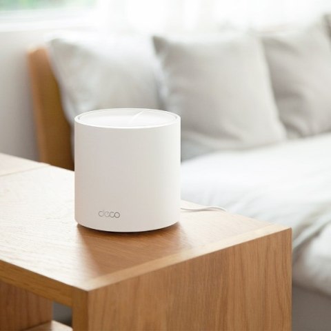 TP-Link Deco X50 Dual-band (2.4 GHz/5 GHz) Wi-Fi 6 (802.11ax) Biały 3 Wewnętrzne TP-Link Deco X50 Dual-band (2.4 GHz/5 GHz) Wi-Fi 6 (802.11ax) Biały 3 Wewnętrzne
