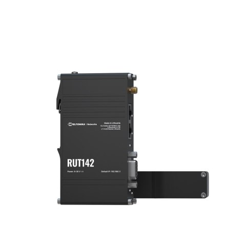 Teltonika Router przemysłowy RUT142 WiFi 4, RS232, 2x RJ45 100Mb/s, IP30 Teltonika Router przemysłowy RUT142 WiFi 4, RS232, 2x RJ45 100Mb/s, IP30