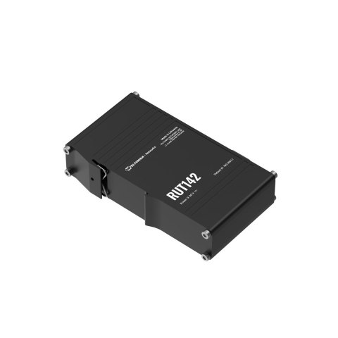 Teltonika Router przemysłowy RUT142 WiFi 4, RS232, 2x RJ45 100Mb/s, IP30 Teltonika Router przemysłowy RUT142 WiFi 4, RS232, 2x RJ45 100Mb/s, IP30