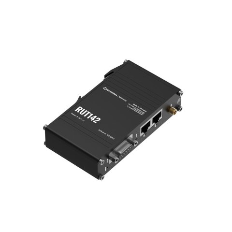 Teltonika Router przemysłowy RUT142 WiFi 4, RS232, 2x RJ45 100Mb/s, IP30 Teltonika Router przemysłowy RUT142 WiFi 4, RS232, 2x RJ45 100Mb/s, IP30