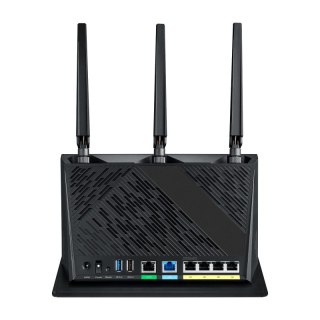 ASUS AX5700 RT-AX86U PRO router bezprzewodowy Gigabit Ethernet Dual-band (2.4 GHz/5 GHz) 4G Czarny, Czerwony